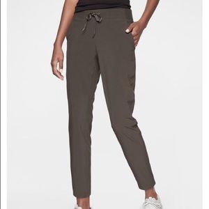 Grey midtown ankle pants
